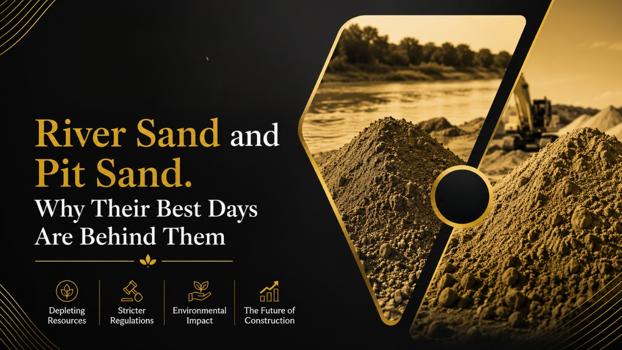 River Sand and Pit Sand - Why Their Best Days Are Behind Them