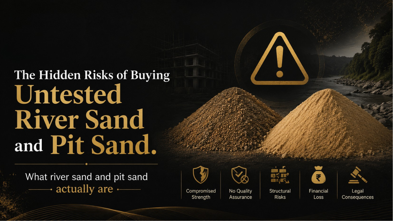 The Hidden Risks of Buying Untested River Sand and Pit Sand
